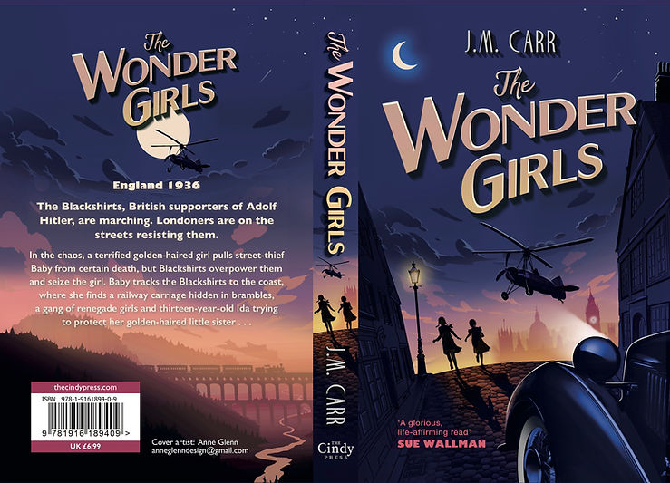 The cover, front and back, of The Wonder Girls